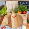 Tabla de cortar de madera Creative Home con canal para Vista previa de la imagen del producto 6