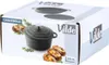 Vilde | Panvica - s pokrievkou - čierna - 3,9 l - liatina - Náhľad obrázku produktu 9