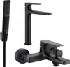 Mexen Lynx R72 Badewannenset, Schwarz - 745913R72-70 Produktbild-Vorschau 1
