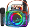 Karaoke Maschine, Karaoke Set mit 2 Mikrofonen, Bluetooth Produktbild-Vorschau 1
