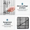 IvoQ Parc pour chiots – Enclos pour chiens – 8 Panneaux – Voir les images du produit 6