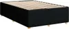 vidaXL Bettgestell ohne Matratze Schwarz 120x200 cm Stoff Produktbild-Vorschau 3