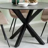 Heaven table à manger Ø119 cm céramique noir. Voir les images du produit 11