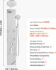 SucceBuy Panneau de douche système de tour en acier Voir les images du produit 7