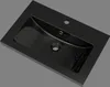 Badmöbel set 60cm Anthrazit Matt Badezimmermöbel Produktbild-Vorschau 6