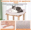 Tiragraffi COSTWAY 120 cm, albero per gatti con amaca stile Anteprima dell’immagine prodotto 5