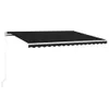 vidaXL Tenda da sole a scomparsa manuale 400x350 cm Anteprima dell’immagine prodotto 10