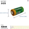 2 piles photo 4SR44 PoundMax, 6,2V, équivalent V28PX, PX28, Voir les images du produit 2