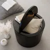 Stolik kawowy Vicco Tavilo Dąb/czarny 38 x 38 cm, Model Podgląd zdjęcia produktu 4