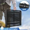 JOIEYOU Campingtisch Klappbar Klapptisch Höhenverstellbar Produktbild-Vorschau 4