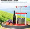 Wiltec Presse à fruits à vis – 180 x 180 x 115 mm – Voir les images du produit 2