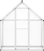 vidaXL Skleník se základovým rámem stříbrný 169x58x195cm Náhled obrázku produktu 3