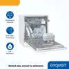 Exquisit Geschirrspüler GSP508-030D weiss | Spülmaschine 55 Produktbild-Vorschau 3