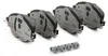 BREMBO P 85 147X Bremsbeläge Satz Vorne für VW Golf VII Produktbild-Vorschau 2