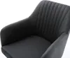 DELIFE Esszimmerstuhl Greg-Flex Echt-Leder Schwarz Produktbild-Vorschau 4