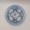 Assiette plate Marocain turquoise - D 24 cm Voir les images du produit 2