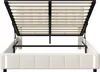 UnboxG Polsterbett 140x190 cm, Stauraumbett aus Samt – Produktbild-Vorschau 11