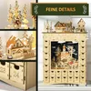 Adventskalender zum Befüllen 24 Schubladen Fächer Produktbild-Vorschau 6