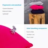 Intirilife Aufblasbares Kissen in PINK – Rechteckiges Produktbild-Vorschau 3