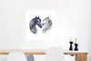 MuchoWow® Poster Pferde - Aquarell - Weiß - Mädchen - Produktbild-Vorschau 5