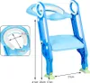 Kinder Toilettensitz Toilettentrainer mit Treppe und Griffe Produktbild-Vorschau 4
