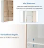okwish Vitrína s LED osvětlením 2 ks, 16 barev, vitrína se Náhled obrázku produktu 5