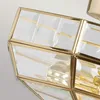 Lampa sufitowa Old Park złota 2xE27x60W metal Podgląd zdjęcia produktu 4