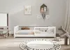 TIMBEE Alfi Kinderbett 90x180cm Bett Weiß Einzelbett Kinder Produktbild-Vorschau 3