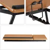Relaxdays Laptoptisch Betttisch neigbar klappbar MDF natur Produktbild-Vorschau 7