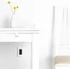 kwmobile 2x Kabeldurchführung mit Bürste für Wand - US Produktbild-Vorschau 2