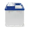A side view of a VARTA Blue Dynamic D43 Autobatterie. Produktbild-Vorschau