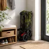 Relaxdays Opvouwbare kruiwagen met kap, donkergroen-zwart Productafbeelding-voorbeeld 7