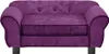 vidaXL Pohovka pro psy burgundská červená 72x45x30 cm Náhled obrázku produktu 4