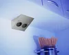 Thebo Keilsteckdose 228896ST2SI Edelstahl 2fach ST/2 889 SI Produktbild-Vorschau 4