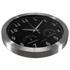 Orologio da parete Perel 35,5 cm Nero e argento Anteprima dell’immagine prodotto 4