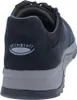 The back view of a blue and gray men's shoe. Produktbild-Vorschau