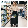 VOUNOT® Einkaufstrolley Treppensteiger, Hackenporsche Produktbild-Vorschau 2