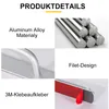 Türknauf 4 Stück, selbstklebende Möbelgriffe aus Aluminium, Produktbild-Vorschau 5