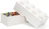 NHG LEGO Aufbewahrungsbox Storage Brick 8 - White, Anteprima dell’immagine prodotto 3