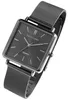 Excellanc Uni Armbanduhr mit Edelstahl Meshband schwarz Produktbild-Vorschau 4