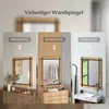 COSTWAY miroir rectangulaire avec cadre en bois, 77 x 100 Voir les images du produit 6