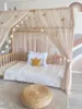 Hausbett Himmel Betthimmel beige für Kinderbett Produktbild-Vorschau 3