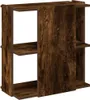 vidaXL Bücherregal 3 Böden Räuchereiche 60x30x60 cm Produktbild-Vorschau 6