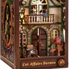 Habarri | DIY Book Nook - Bureau du chat détective - Puzzle Voir les images du produit 4