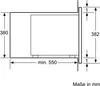 Vestavná mikrovlnná trouba Bosch s grilem nerez 59x38cm Náhled obrázku produktu 4