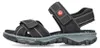 Rieker Wildebuk Damenschuhe Sandalen Flach Blau Freizeit Productafbeelding-voorbeeld 26