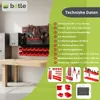 A tool wall system with various tools and storage bins mounted on a wall above a workbench. Anteprima dell’immagine prodotto