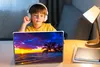 MuchoWow® Laptop Aufkleber Sticker Cover Palme - Lila - Produktbild-Vorschau 3