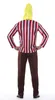 Bananenkostüm Bananen Pyjama Kostüm für Herren, Größe:L Produktbild-Vorschau 3