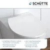 SCHÜTTE Duroplast Sedile WC LED, sedile WC con luce Anteprima dell’immagine prodotto 16